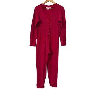 Victoria’s Secret country authentic vintage red one piece long John thermal paja